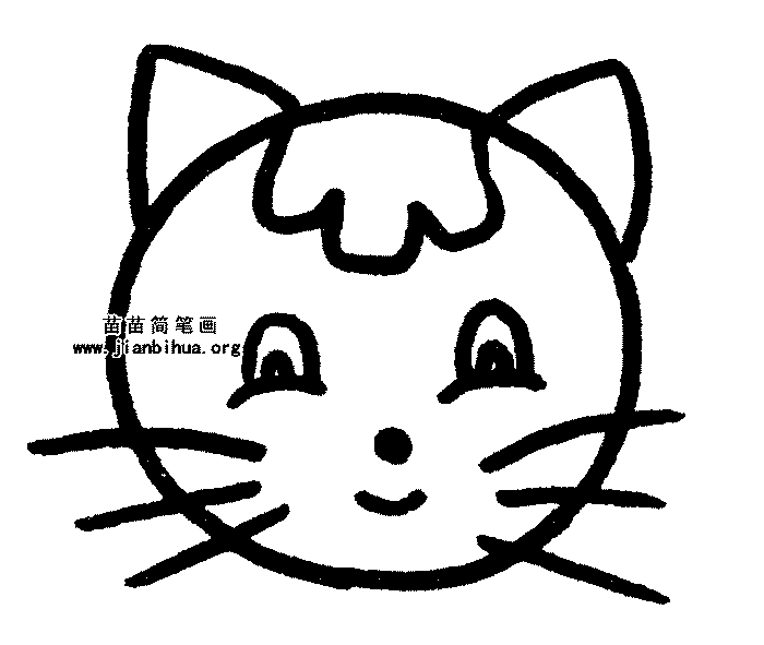 小猫简笔画怎么画图解教程